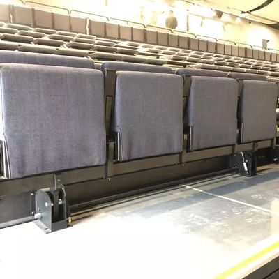 ভালো দাম রিয়ার ফোল্ডিং টেলিস্কোপিক ব্লিচার সিটিং, জিমনেসিয়ামের জন্য প্রত্যাহারযোগ্য ব্লিচার OEM অনলাইন