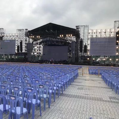 ভালো দাম সাদা রঙের পিপি উপাদান বহনযোগ্য ইভেন্ট ফ্লোরিং, ২০ টন লোড ক্ষমতা এবং ৫ বছরের ওয়ারেন্টি সহ অনলাইন