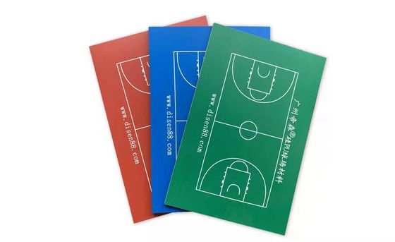 ভালো দাম 1000*1000 মিমি পিইউ স্পোর্ট ফ্লোরিং 20 কেজি/ড্রাম এবং রিবাউন্ড মান 29% অনলাইন