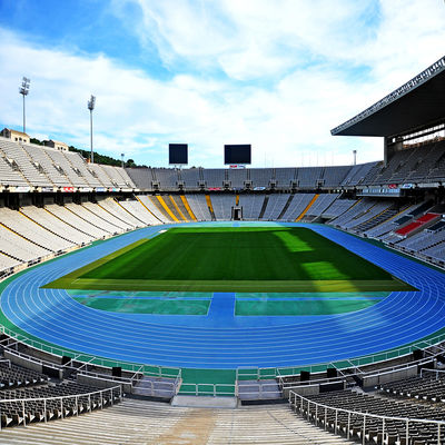 ভালো দাম EPDM SBR Athletic Synthetic Track Sandwich System With IAAF Approved অনলাইন
