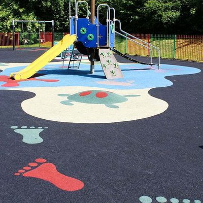 স্টেডিয়াম EPDM রাবার জিম ফ্লোরিং গ্রানুল হাই রেজিলিয়েন্স অ্যান্টিঅক্সিডেন্ট OEM