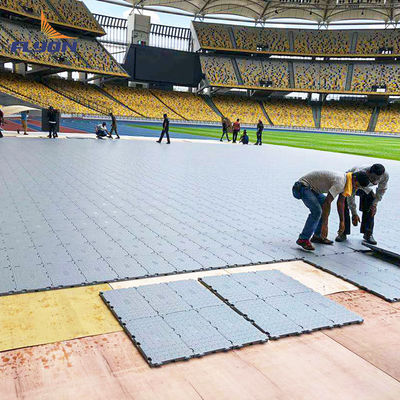 কাস্টমাইজযোগ্য ইভেন্ট ফ্লোর ম্যাটিং আবহাওয়া প্রতিরোধী আবহাওয়া প্রমাণের জন্য কাস্টমাইজড