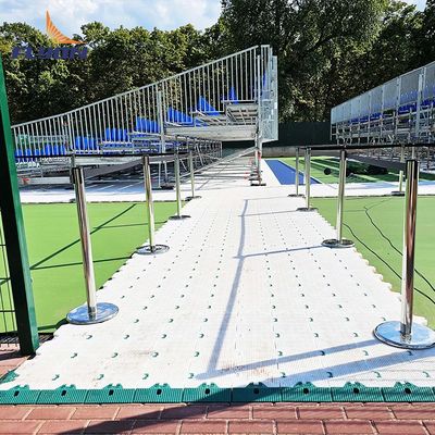 ভালো দাম অগ্নি প্রতিরোধী বৈশিষ্ট্য সহ কম রক্ষণাবেক্ষণের হালকা পোর্টেবল ইভেন্ট মেঝে অনলাইন