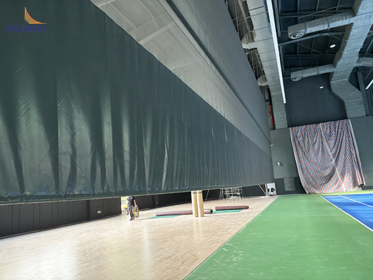 উচ্চ শক্তি সম্পন্ন কাপড় বিভাজন পর্দা, ইনডোর আউটডোর ক্রীড়া এলাকার জন্য