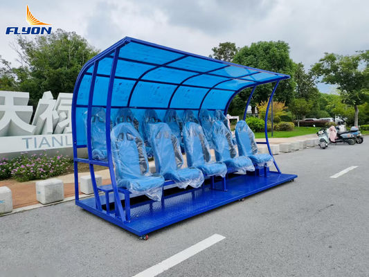 ভালো দাম বহিরঙ্গন ক্রীড়া ভেন্যুগুলির জন্য ৫ বছরের ওয়ারেন্টি সহ ভাঁজযোগ্য এবং হালকা ওজনের বহনযোগ্য বেঞ্চ আশ্রয় অনলাইন