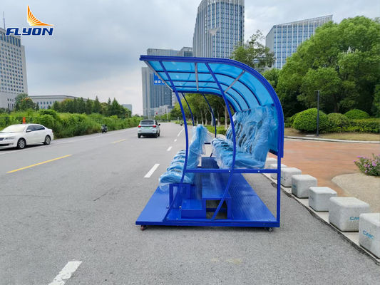 ভালো দাম বাণিজ্যিক আউটডোর আসবাবপত্রের সুরক্ষার জন্য ৫ বছরের ওয়ারেন্টি সহ জলরোধী বেঞ্চ আশ্রয় অনলাইন