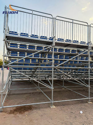 ভালো দাম Customized Size Aluminum Grandstand with 2 Years Warranty and CE ISO9001 ISO14001 ISO45001 TUV SGS Certified অনলাইন