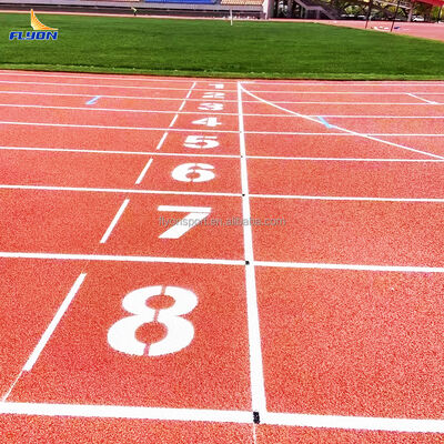 ভালো দাম 13 মিমি পুরুতা IAAF সার্টিফাইড ফুল ভর রানিং ট্র্যাক স্পোর্টস ফিল্ডের জন্য শক শোষণ সহ অনলাইন