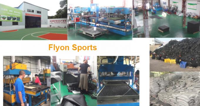 সহজ ইনস্টলেশন এবং টেকসই কুকুরের হাড় প্যাভারের সাথে খেলার মাঠের রাবার মেঝে ম্যাট 6