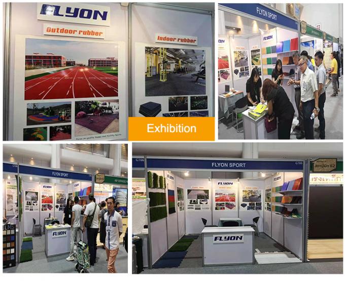 সহজ ইনস্টলেশন এবং টেকসই কুকুরের হাড় প্যাভারের সাথে খেলার মাঠের রাবার মেঝে ম্যাট 9